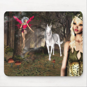 Elf fantasy mouse mat