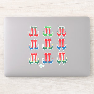 Elf Feet and Elf Heels Christmas Planner Stickers