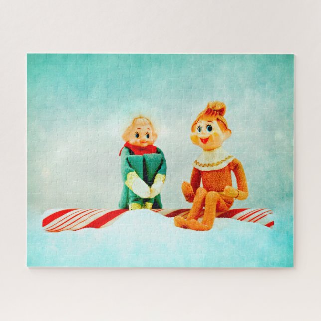 Elf First Date Jigsaw Puzzle (Horizontal)