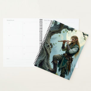 Elf Flute Calendar Planner