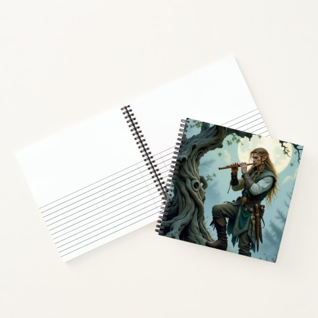 Elf Flute Notebook (Inside)
