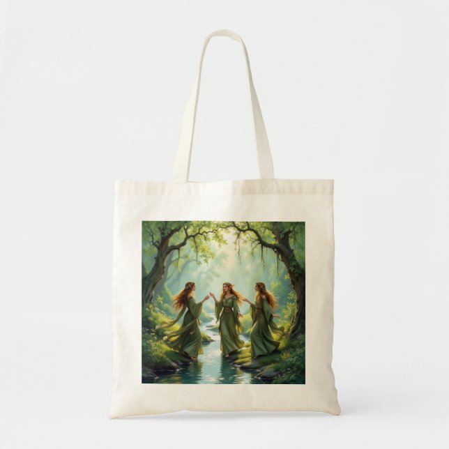 Elf Gathering Tote Bag (Front)