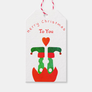 Elf Gift Tag