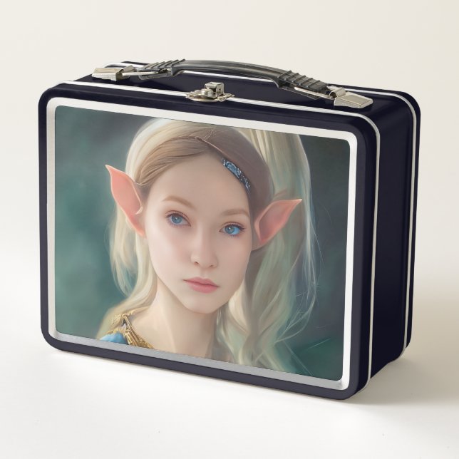 ELF GIRL METAL LUNCHBOXES (Front)