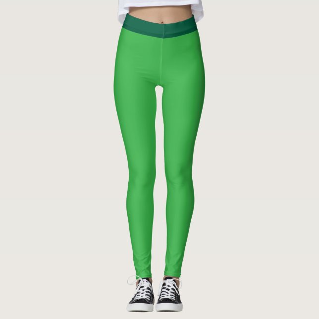 “ELF GREEN" - ACTIVEWEAR LEGGINGS (Front)