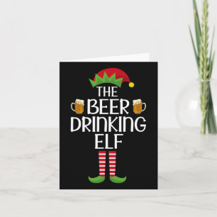 Elf Group Matching Family Xmas Costume The Beer Dr Card