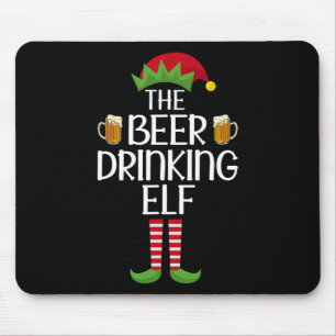 Elf Group Matching Family Xmas Costume The Beer Dr Mouse Mat