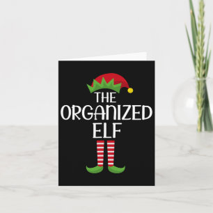 Elf Group Matching Family Xmas Costume The Organiz Card