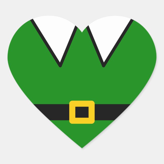 elf heart sticker (Front)