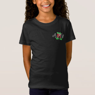 Elf Heels Squad Christmas Holiday Name T-Shirt