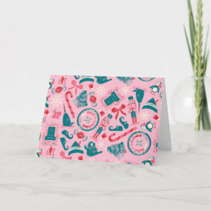 Elf Holiday Framed Icon Pattern