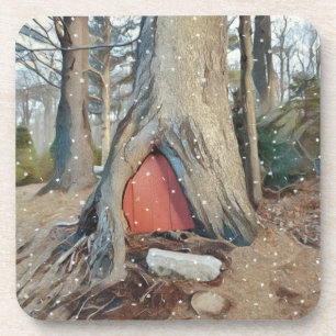 Elf House Coaster