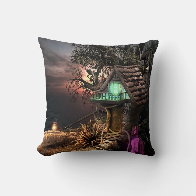 Elf House Cushion (Front)