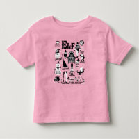 Elf Icons and Movie Quotes Baby Bodysuit