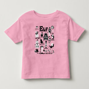 Elf Icons and Movie Quotes Baby Bodysuit