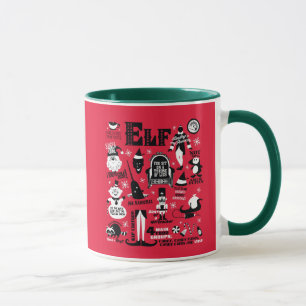 Elf Icons and Movie Quotes Mug
