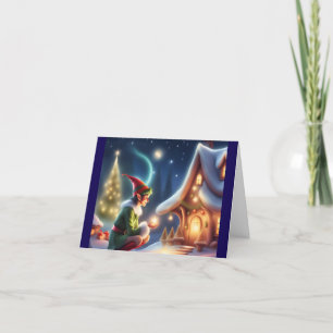 Elf Magic Holiday Card