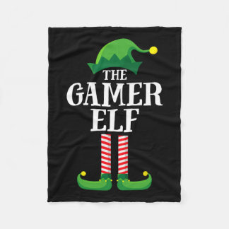 Elf Matching Family Group Christmas Party  Fleece Blanket