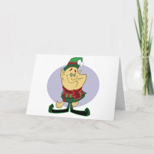 Elf - Merry Christmas Card