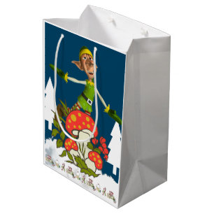 Elf Merry Christmas Gift Bags