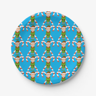 Elf Paper Plates