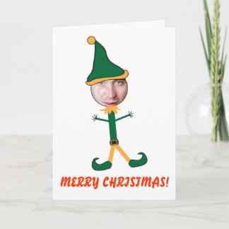 Elf Picstickles Holiday Card