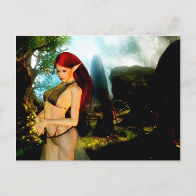 Elf Postcard (Front)