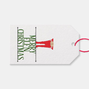 Elf Shenanigans Christmas Card Gift Tags