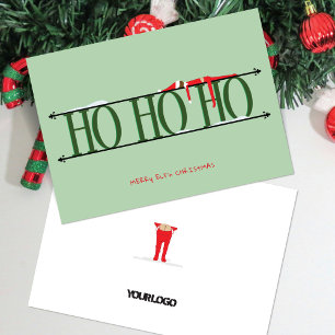 Elf Shenanigans Corporate Christmas Card