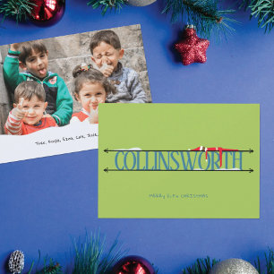 Elf Shenanigans Photo Christmas Card