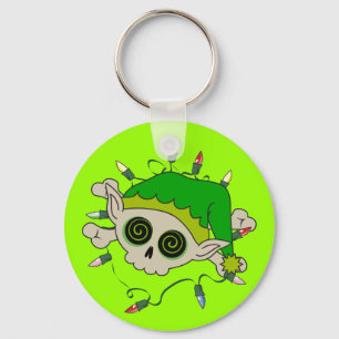 Elf Skull Key Ring