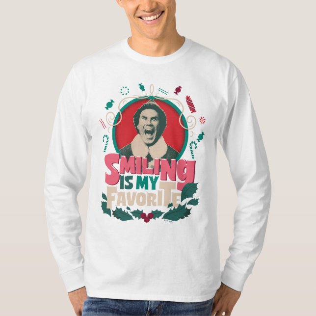 Elf - Smiling is My Favourite T-Shirt (Front)