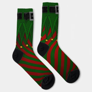 Elf Socks Festive Christmas Elf Costume Socks