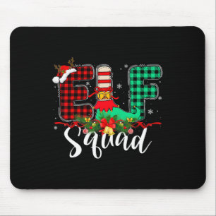 Elf Squad Christmas Family Group Matching Santa Xm Mouse Mat