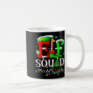 Elf Squad Christmas Family Matching Pajamas Elf Bo Coffee Mug