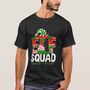 ELF Squad Christmas Matching Family Team Novelty T-Shirt