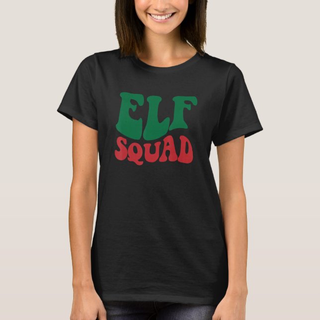 Elf Squad Christmas Matching Family Toddler Boy Gi T-Shirt (Front)