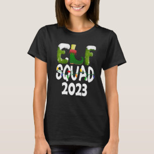 Elf Squad Christmas Matching Family Toddler Boy Gi T-Shirt