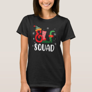 Elf Squad Christmas Matching Family Toddler Boy Gi T-Shirt