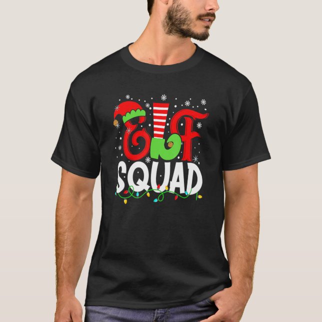 Elf Squad Christmas Matching Family Toddler Boy Gi T-Shirt (Front)
