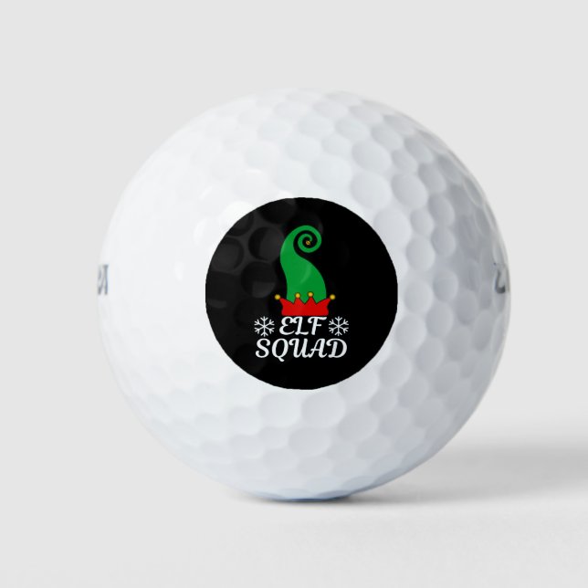 Elf Squad Golf Balls (Front)
