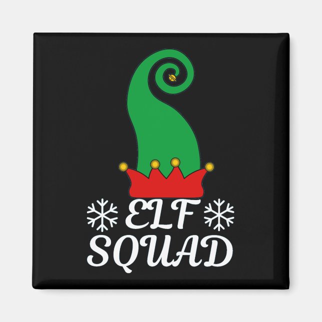 Elf Squad Magnet (Front)