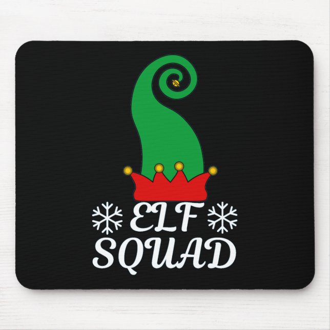 Elf Squad Mouse Mat (Front)