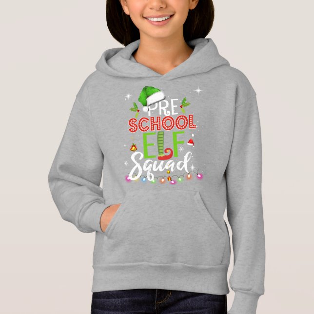 Elf Squad Pre School Christmas Teacher (Front)