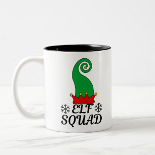 Elf Squad Two-Tone Coffee Mug