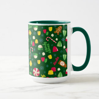 Elf the Movie Candy Pattern Mug