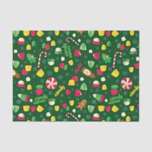 Elf the Movie Candy Pattern Tissue Paper