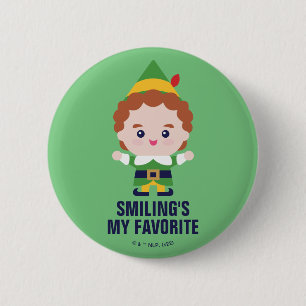 Elf the Movie Cute Buddy 6 Cm Round Badge