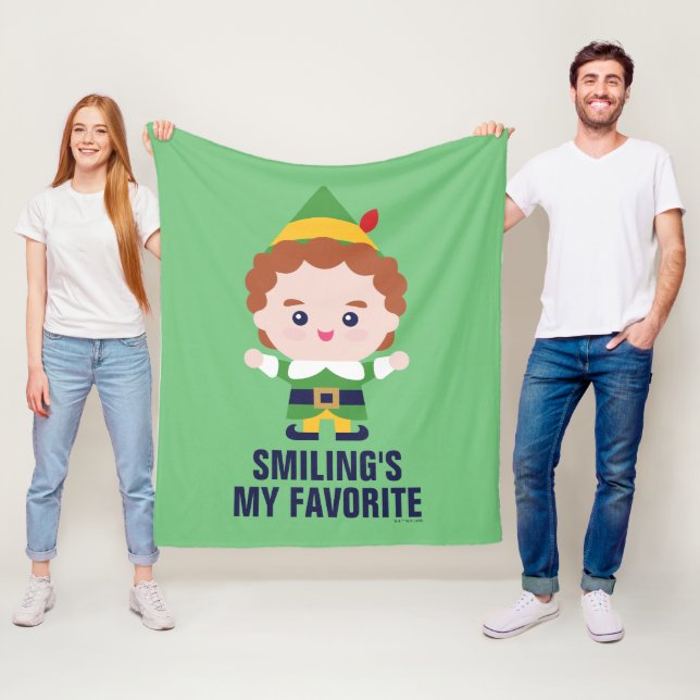 Elf the Movie | Cute Buddy Fleece Blanket (In Situ)
