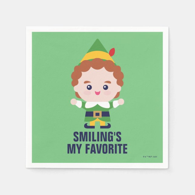 Elf the Movie | Cute Buddy Napkin (Front)